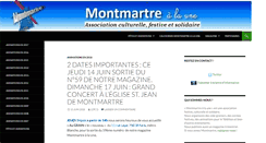 Desktop Screenshot of montmartrealaune.fr