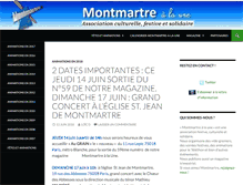 Tablet Screenshot of montmartrealaune.fr